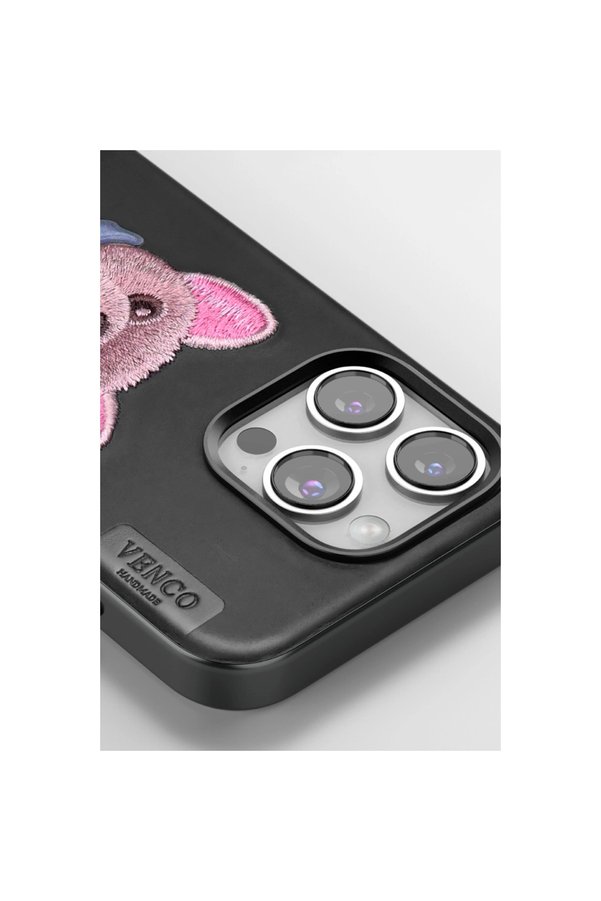 Evi̇mdeyokyok Venco Apple İphone 16 Pro Max Cute Desenli̇ Kapak - Laci̇vert