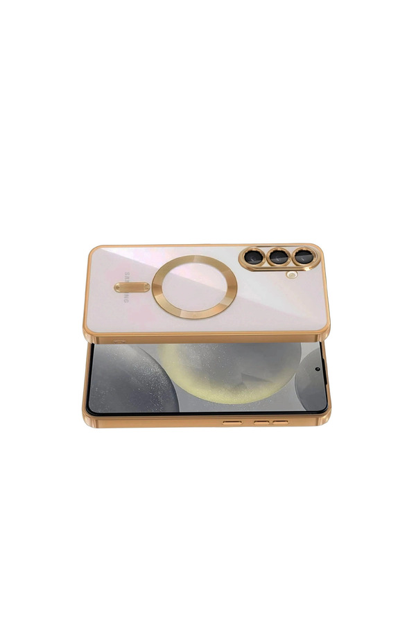 Evi̇mdeyokyok Samsung Galaxy S26 Plus Kross Magneti̇csafe Kapak - Çöl Ti̇tanyum