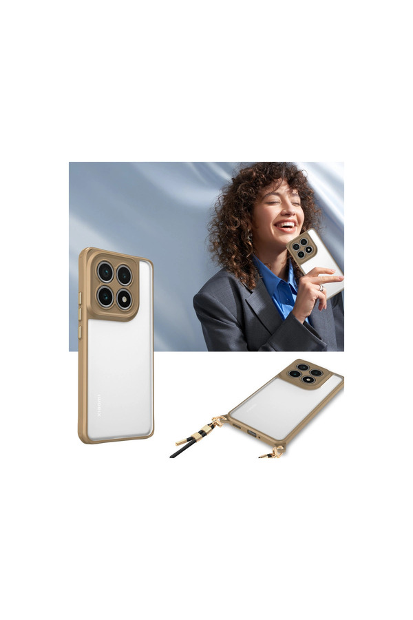 Evimdeyokyok Xiaomi Mi 14T Kılıf Penta Silikon Kılıf - Çöl Titanyum