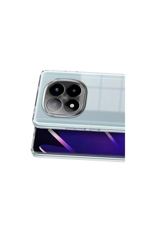 Evimdeyokyok Xiaomi Redmi Note 15 Pro Plus 5G Lüx Şeffaf Silikon - Şeffaf