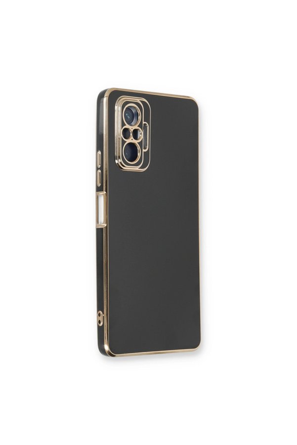 Evimdeyokyok Xiaomi Redmi Note 10 Pro Kılıf Volet Silikon - Siyah