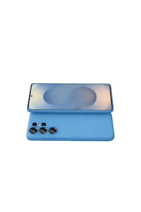 Evi̇mdeyokyok Samsung Galaxy S26 Ultra Nano İçi̇ Kadi̇fe Si̇li̇kon - Mavi̇