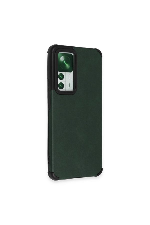Evimdeyokyok Xiaomi Mi 12T Kılıf Loop Deri Silikon - Yeşil