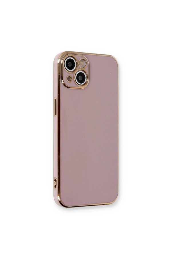 Evimdeyokyok Apple İphone 13 Kılıf Volet Silikon - Mor