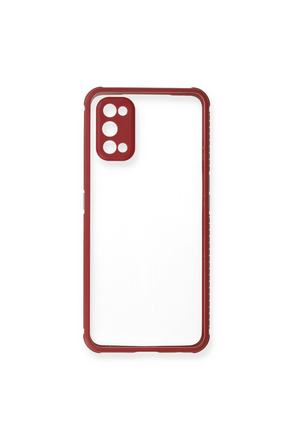 Evimdeyokyok Realme 7 Pro Kılıf Miami Şeffaf Silikon - Fuşya