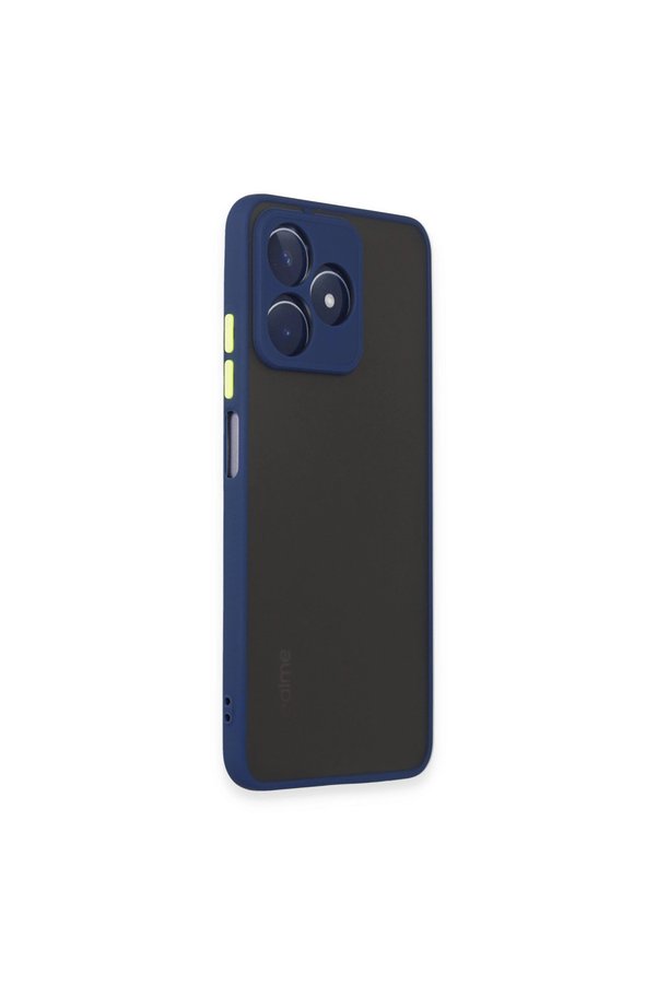 Evi̇mdeyokyok Realme C53 Kılıf Montreal Si̇li̇kon Kapak - Laci̇vert