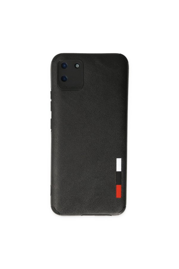 Evimdeyokyok Realme C11 Kılıf Loop Deri Silikon - Siyah