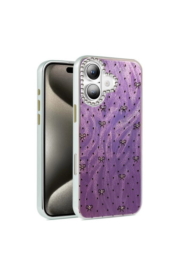 Evimdeyokyok Apple İphone 16 Plus Kılıf Blade Aynalı Desenli Kapak - Desen 2