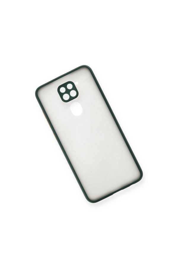 Evi̇mdeyokyok Xi̇aomi̇ Redmi̇ Note 9 Kılıf Montreal Si̇li̇kon Kapak - Yeşi̇l