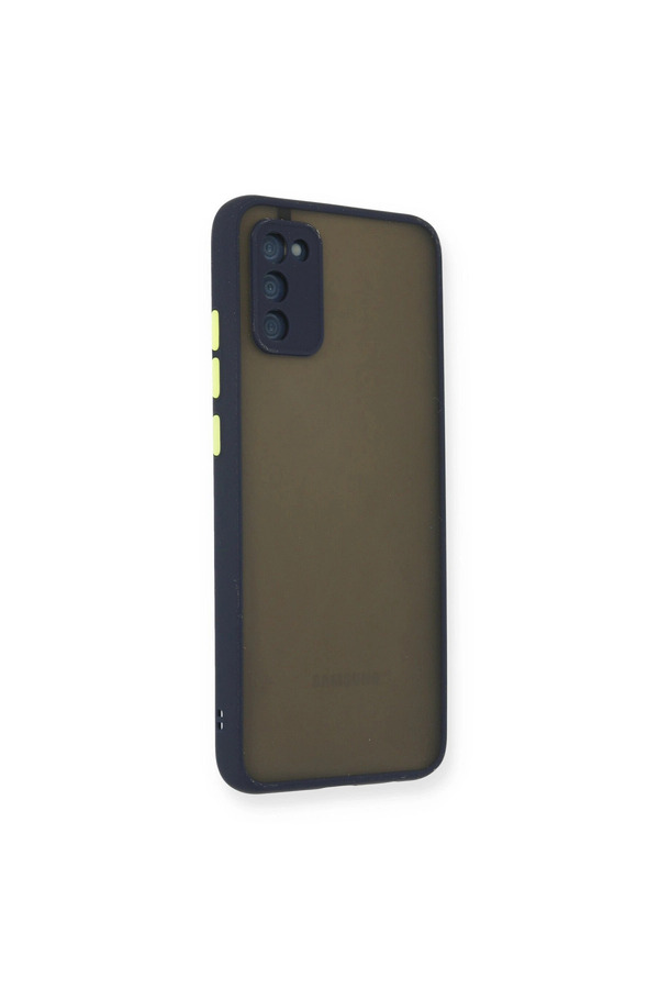 Evi̇mdeyokyok Samsung Galaxy A03S Kılıf Montreal Si̇li̇kon Kapak - Laci̇vert