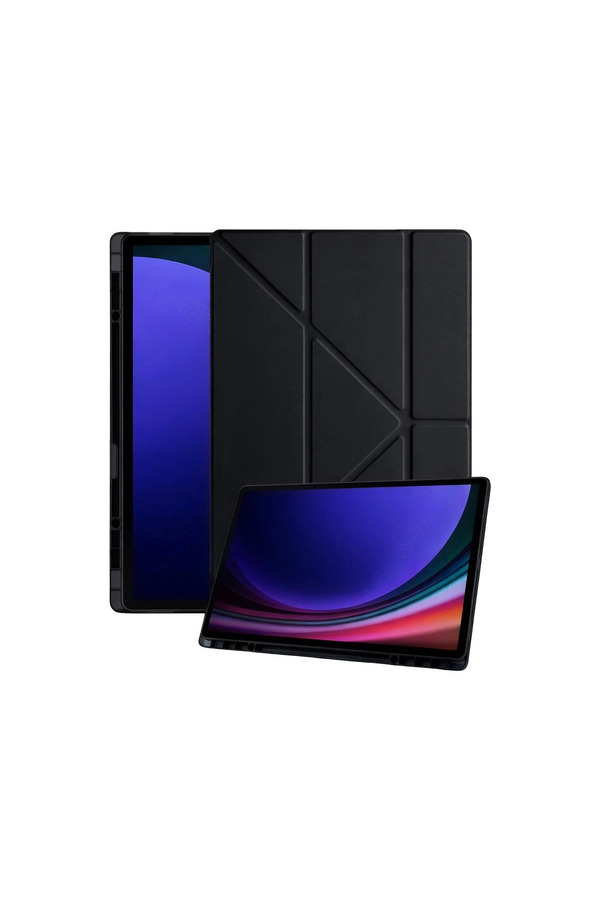 Evimdeyokyok Samsung Galaxy Tab A11 Plus Kalemlikli Mars Tablet Kılıfı - Siyah
