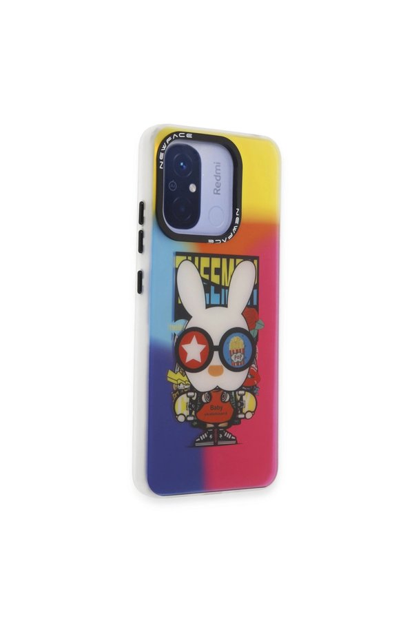 Evimdeyokyok Xiaomi Redmi 12C Kılıf Estoril Desenli Kapak - Estoril - 10