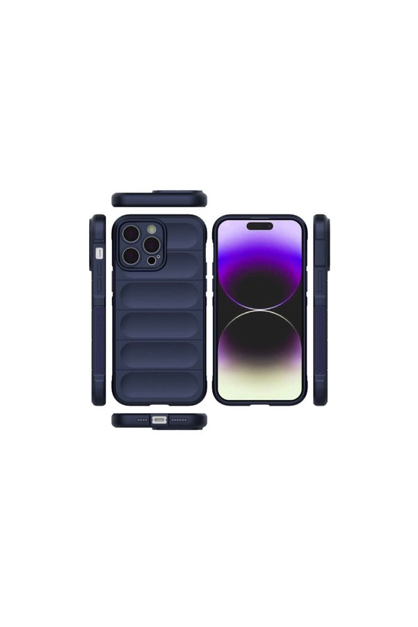 Evimdeyokyok Apple İphone 16 Pro Max Kılıf Optimum Silikon - Lacivert