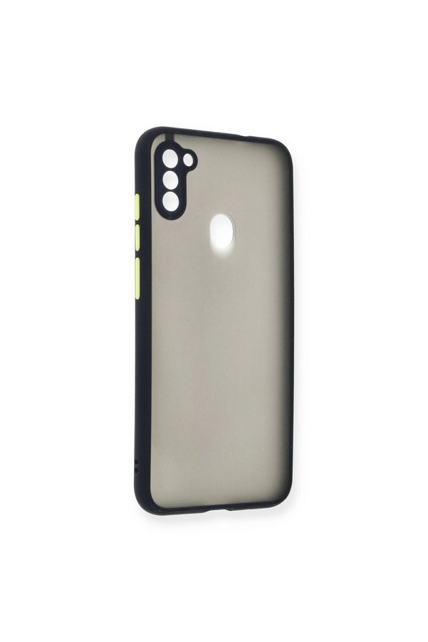 Evimdeyokyok Samsung Galaxy A11 Kılıf Montreal Silikon Kapak - Lacivert