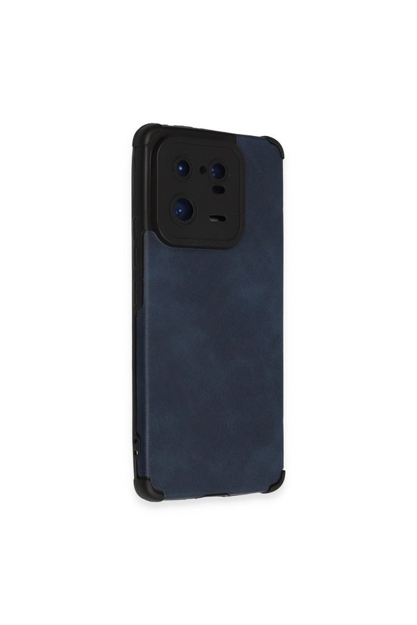 Evimdeyokyok Xiaomi Mi 13 Pro Kılıf Loop Deri Silikon - Lacivert