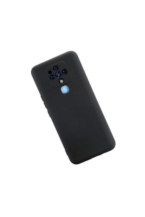 Evi̇mdeyokyok Tecno Camon 16 Kılıf Nano İçi̇ Kadi̇fe Si̇li̇kon - Si̇yah