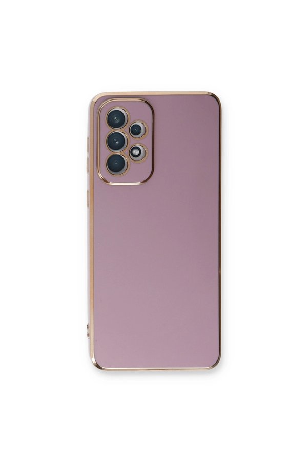 Evimdeyokyok Samsung Galaxy A53 5G Kılıf Volet Silikon - Mor