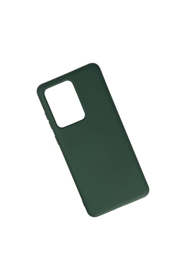 Evi̇mdeyokyok Samsung Galaxy S20 Ultra Kılıf Nano İçi̇ Kadi̇fe Si̇li̇kon - Koyu Yeşi̇l