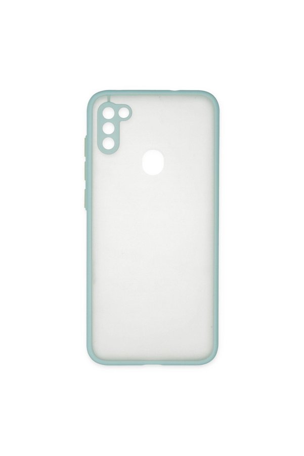 Evimdeyokyok Samsung Galaxy A11 Kılıf Montreal Silikon Kapak - Turkuaz
