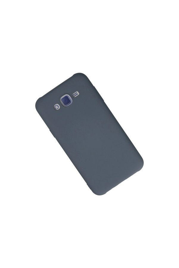 Evi̇mdeyokyok Samsung Galaxy J7 Kılıf Nano İçi̇ Kadi̇fe Si̇li̇kon - Gri̇