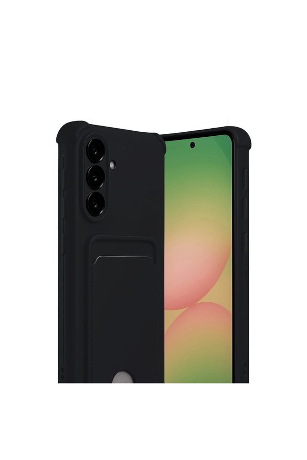 Evimdeyokyok Samsung Galaxy A17 5G Kelvin Kartvizitli Silikon - Siyah