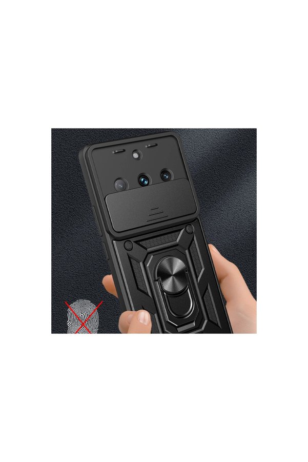 Evi̇mdeyokyok Realme 11 Pro Kılıf Pars Lens Yüzüklü Si̇li̇kon - Laci̇vert