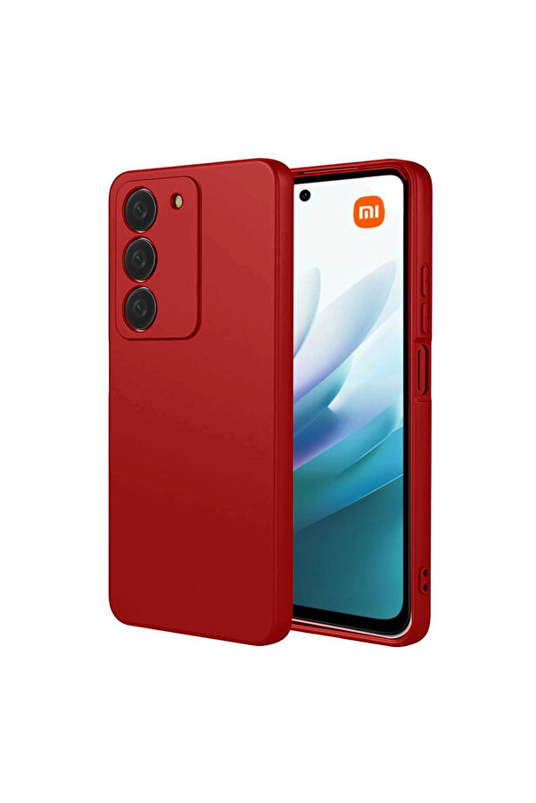 Evimdeyokyok Xiaomi Redmi 15 4G First Silikon - Kırmızı