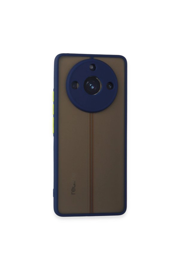 Evimdeyokyok Realme 11 Pro Kılıf Montreal Silikon Kapak - Lacivert