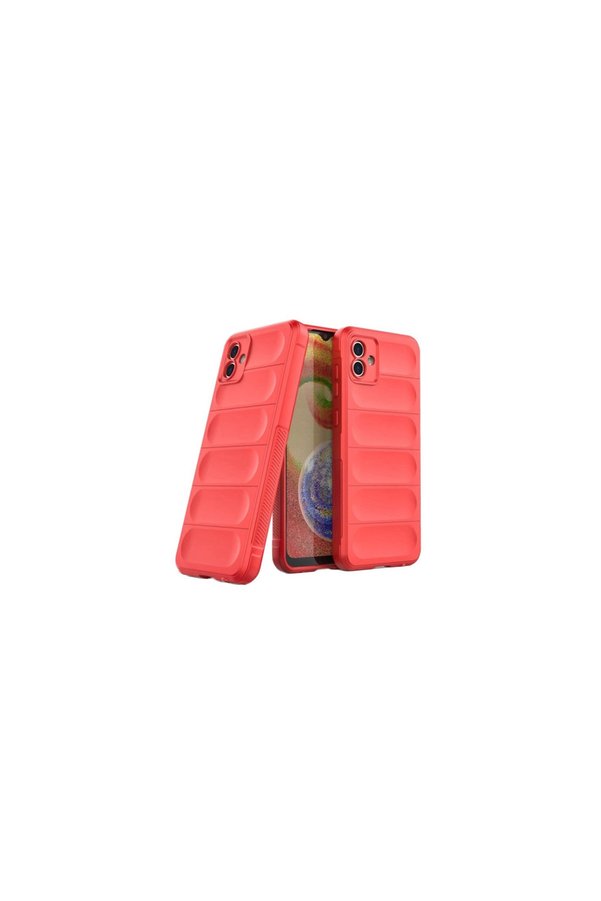 Evimdeyokyok Samsung Galaxy A06 Kılıf Optimum Silikon - Kırmızı