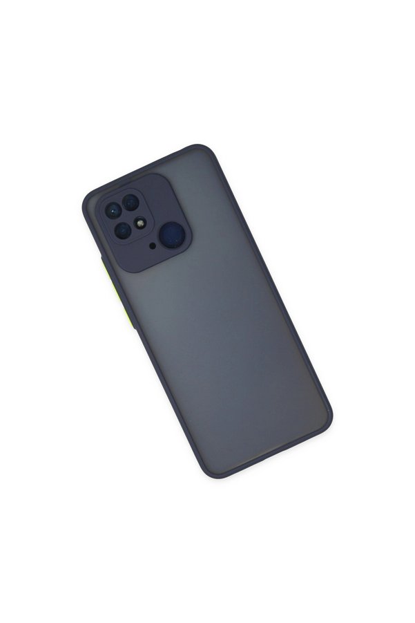 Evimdeyokyok Xiaomi Redmi 10C Kılıf Montreal Silikon Kapak - Lacivert