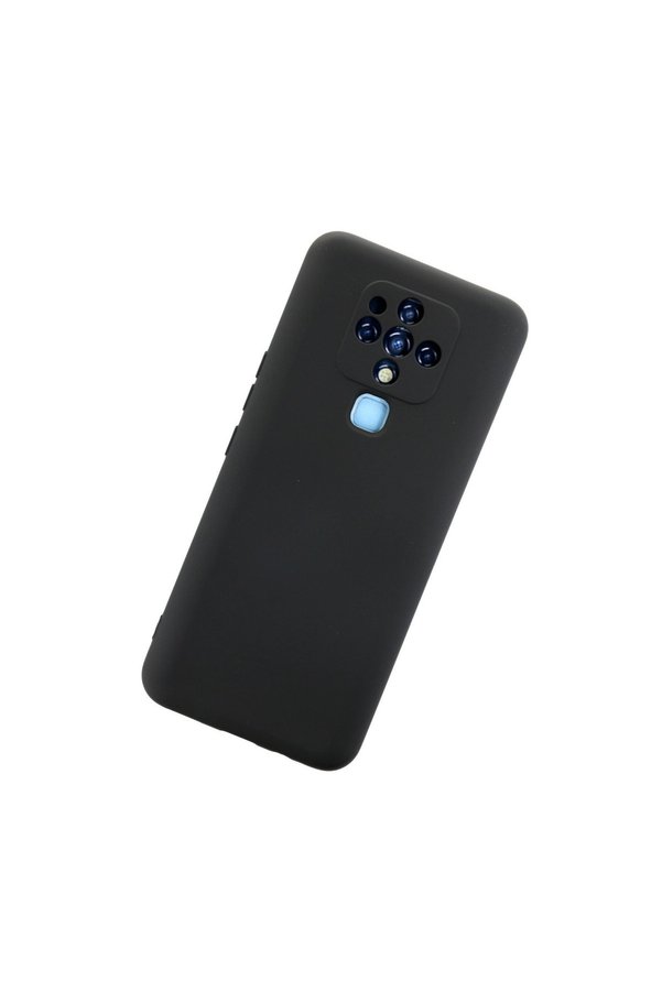 Evi̇mdeyokyok Tecno Camon 16 Kılıf Nano İçi̇ Kadi̇fe Si̇li̇kon - Si̇yah