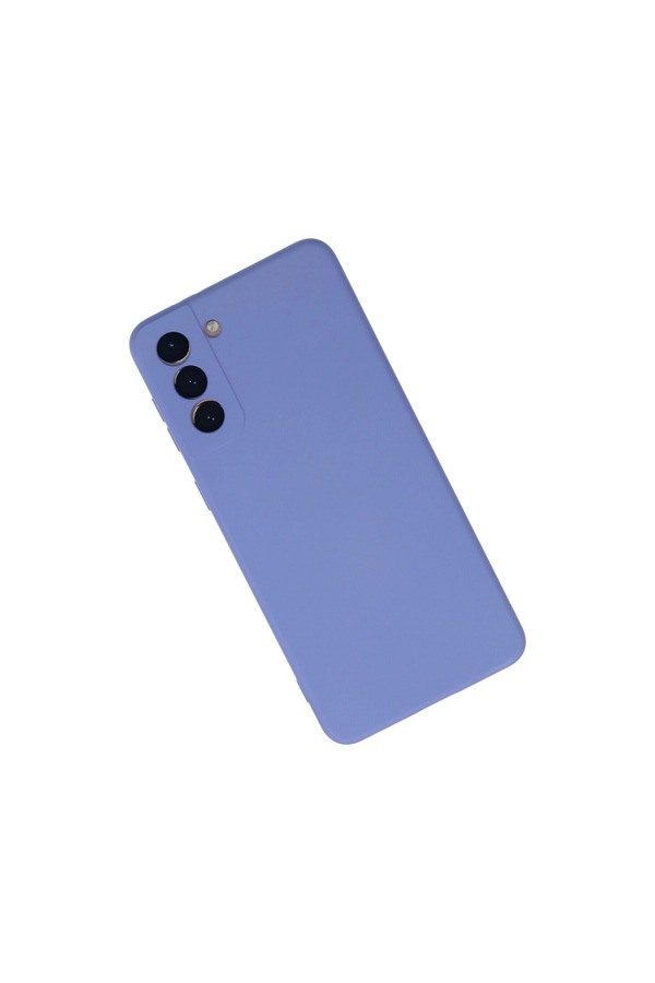 Evimdeyokyok Samsung Galaxy S21 Plus Kılıf Nano İçi Kadife Silikon - Lila