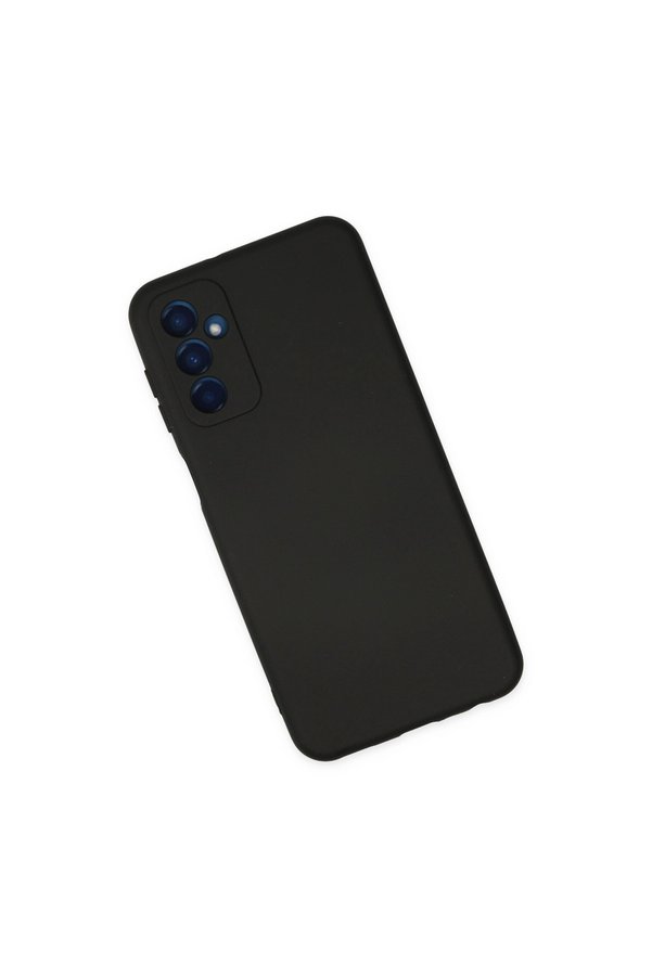 Evimdeyokyok Samsung Galaxy M23 Kılıf Nano İçi Kadife Silikon - Siyah