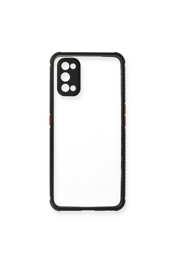 Evimdeyokyok Realme 7 Pro Kılıf Miami Şeffaf Silikon - Siyah