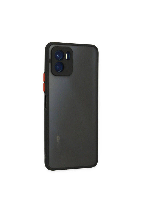 Evimdeyokyok Vivo Y15S Kılıf Montreal Silikon Kapak - Siyah