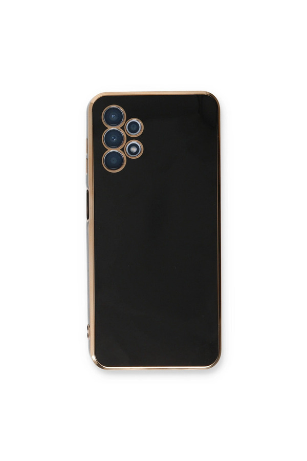Evimdeyokyok Samsung Galaxy A13 4G Kılıf Volet Silikon - Siyah
