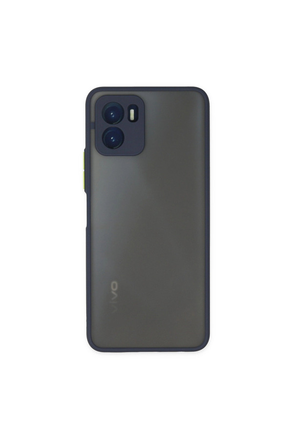 Evimdeyokyok Vivo Y15S Kılıf Montreal Silikon Kapak - Lacivert