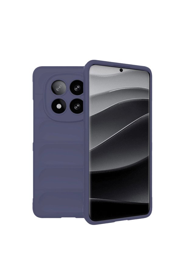 Evimdeyokyok Xiaomi Redmi Note 14 Pro 5G Kılıf Optimum Silikon - Lacivert