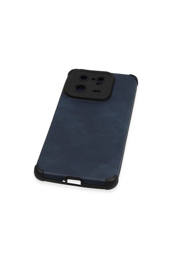 Evimdeyokyok Xiaomi Mi 13 Pro Kılıf Loop Deri Silikon - Lacivert
