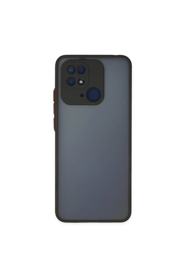 Evimdeyokyok Xiaomi Redmi 10C Kılıf Montreal Silikon Kapak - Siyah