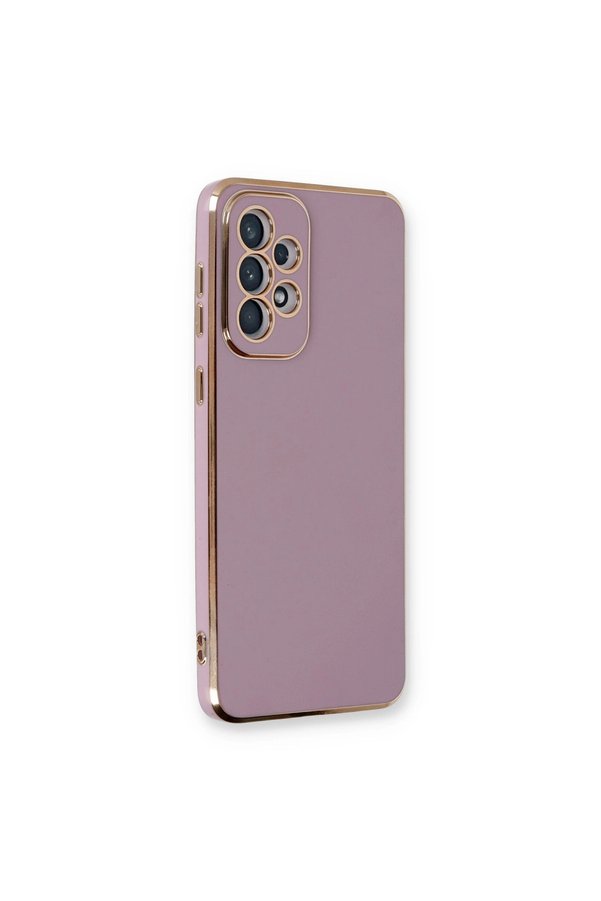 Evimdeyokyok Samsung Galaxy A53 5G Kılıf Volet Silikon - Mor