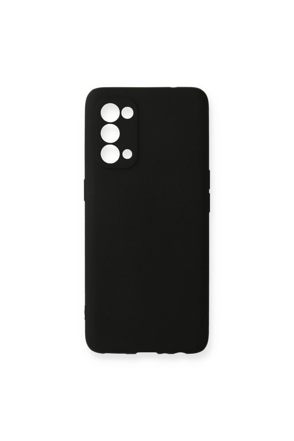 Evimdeyokyok Oppo Reno 5 Pro Kılıf First Silikon - Siyah