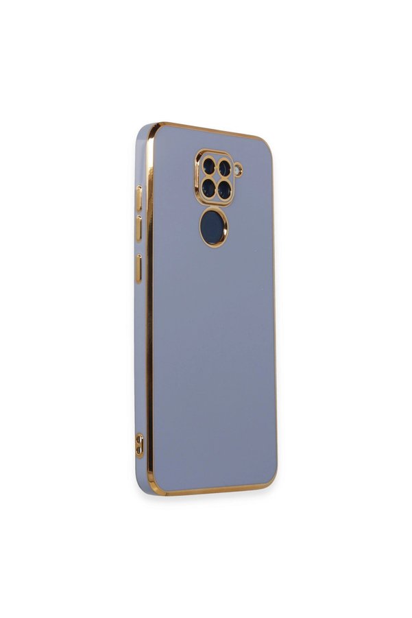 Evimdeyokyok Xiaomi Redmi Note 9 Kılıf Volet Silikon - Mavi