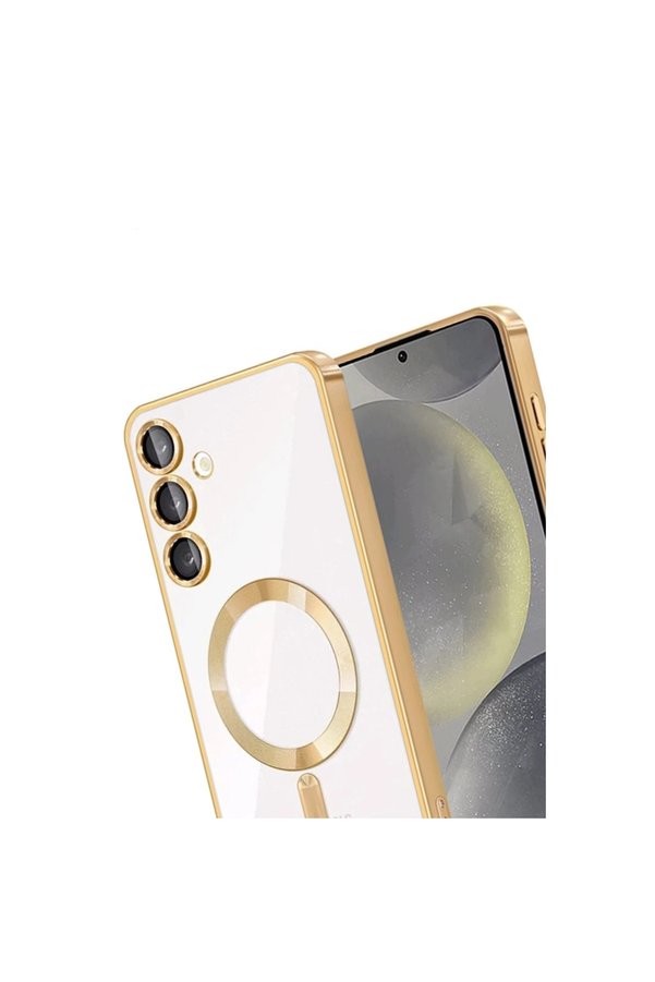 Evi̇mdeyokyok Samsung Galaxy A17 5G Kross Magneti̇csafe Kapak - Gold