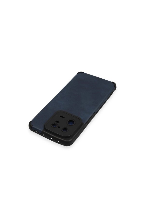 Evimdeyokyok Xiaomi Mi 13 Pro Kılıf Loop Deri Silikon - Lacivert