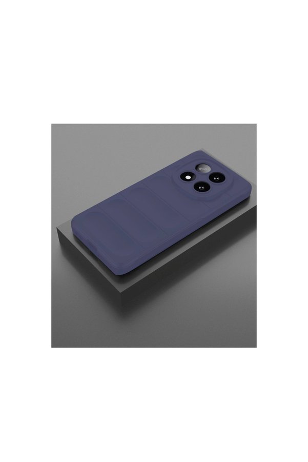 Evimdeyokyok Xiaomi Redmi Note 14 Pro 5G Kılıf Optimum Silikon - Lacivert