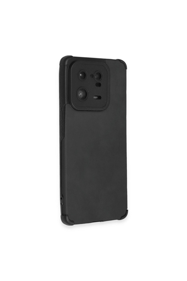 Evimdeyokyok Xiaomi Mi 13 Pro Kılıf Loop Deri Silikon - Siyah
