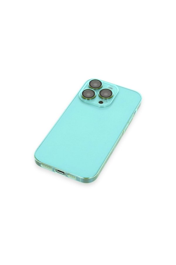 Evimdeyokyok Apple İphone 14 Pro Max Kılıf Armada Lensli Kapak - Yeşil