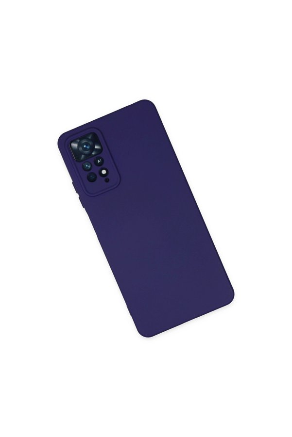 Evimdeyokyok Xiaomi Redmi Note 11 Pro Kılıf Nano İçi Kadife Silikon - Mor