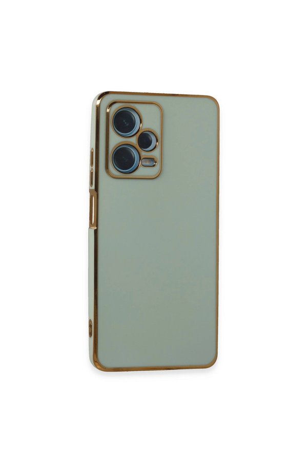 Evimdeyokyok Xiaomi Redmi Note 12 Pro Plus Kılıf Volet Silikon - Açık Yeşil